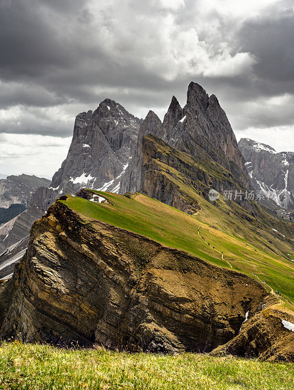 Seceda Dolomites南蒂罗尔